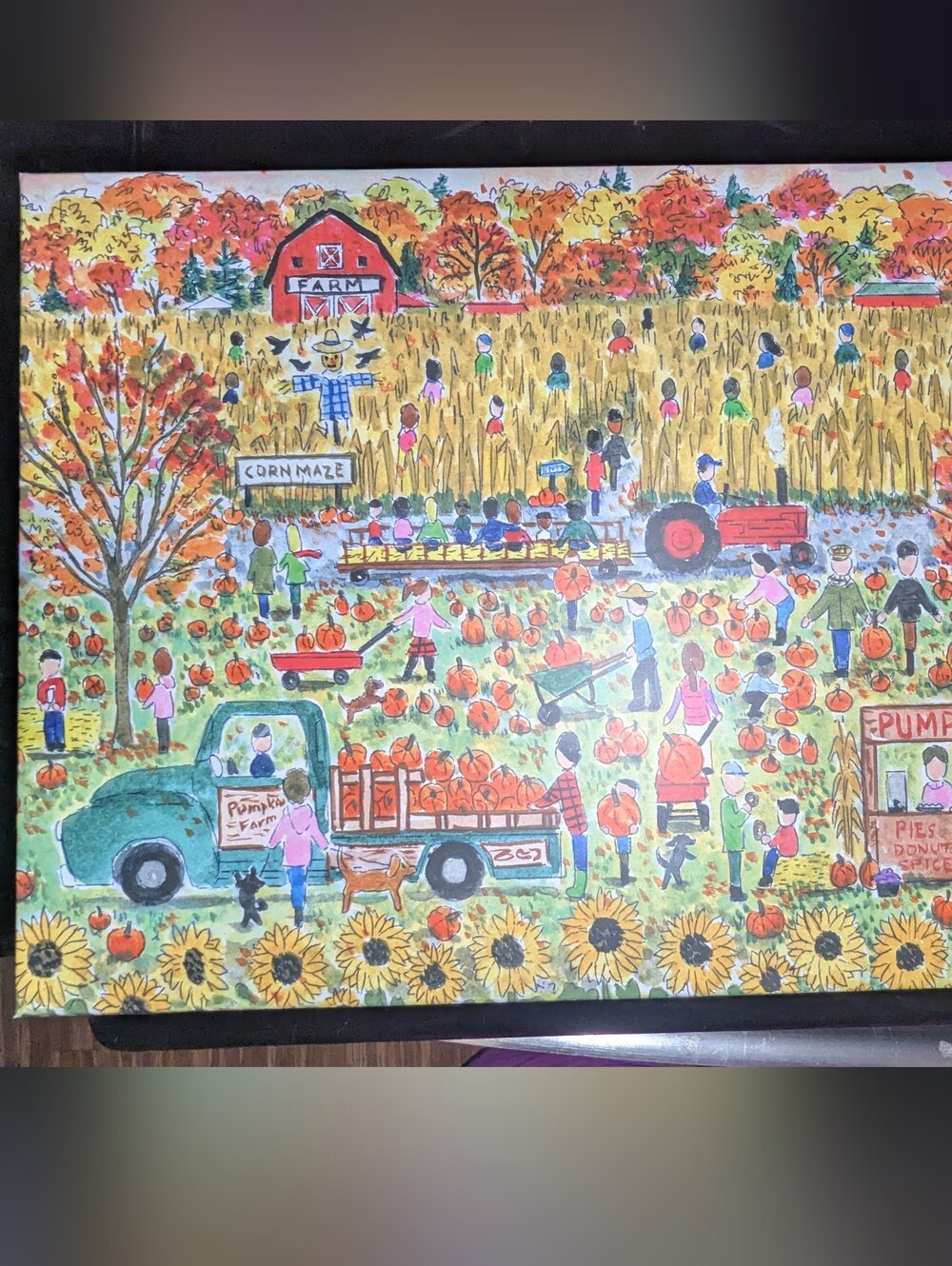 NEW - 1000 PIECE GALISON PUZZLE - Pumpkin Patch